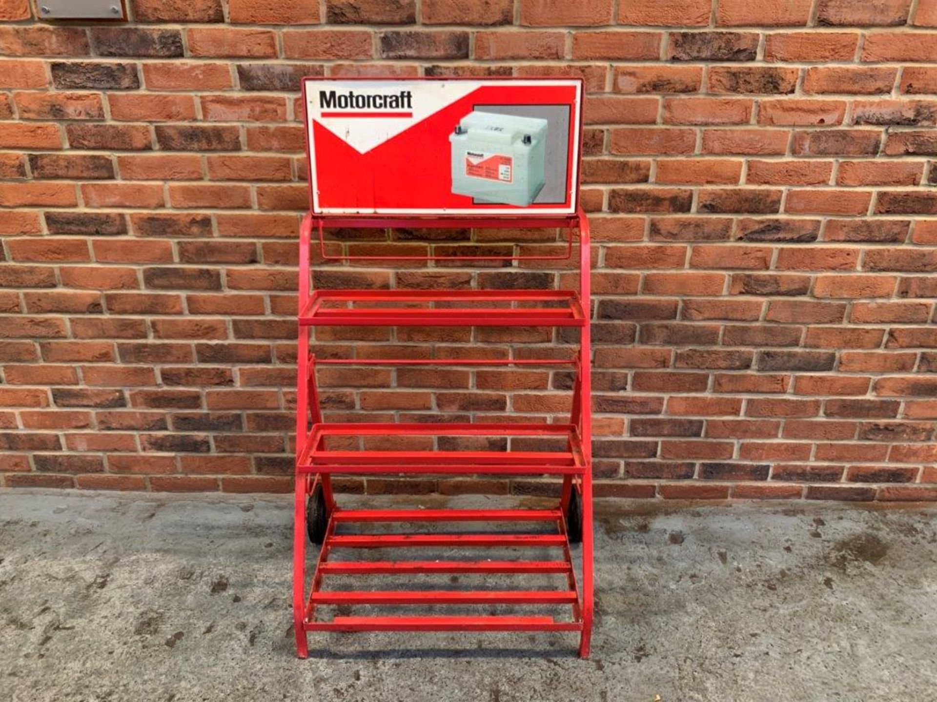 Motorcraft Battery Display Stand