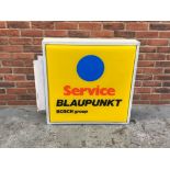 Blaupunkt Service, Double Sided Illuminated Sign