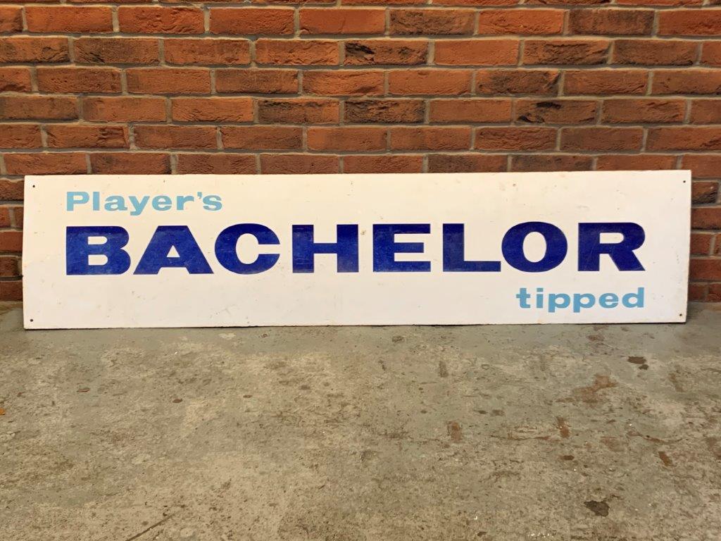 Players Bachelor Tipped Enamel Sign