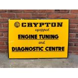 Crypton Engine Tuning Diagnostic Centre Enamel Sign