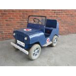 Childs Petrol Engined Jeep Car