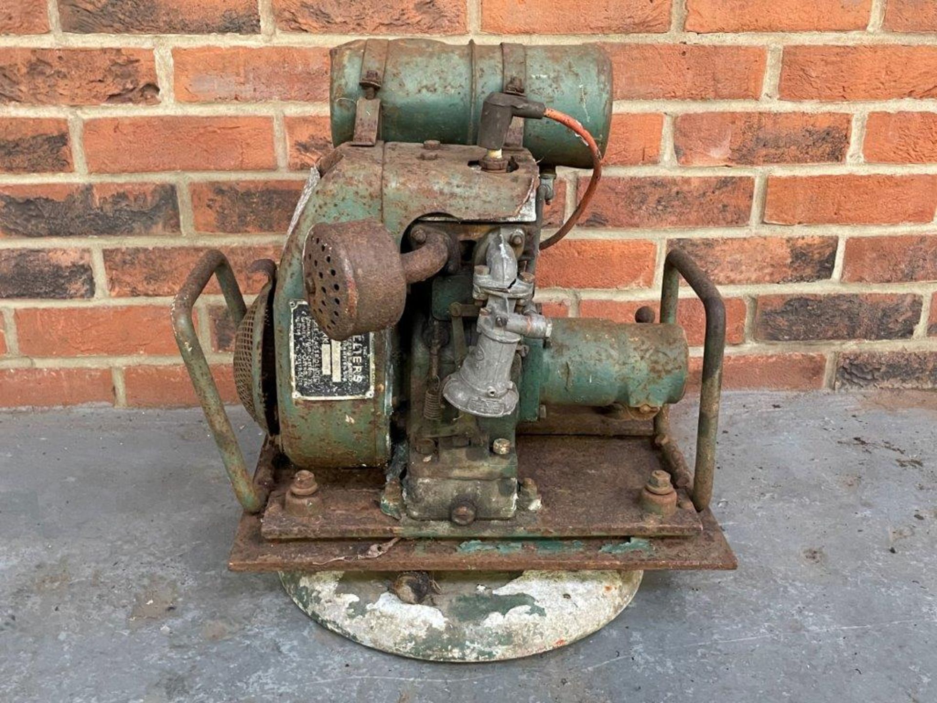 Villiers Engine On A Display Stand