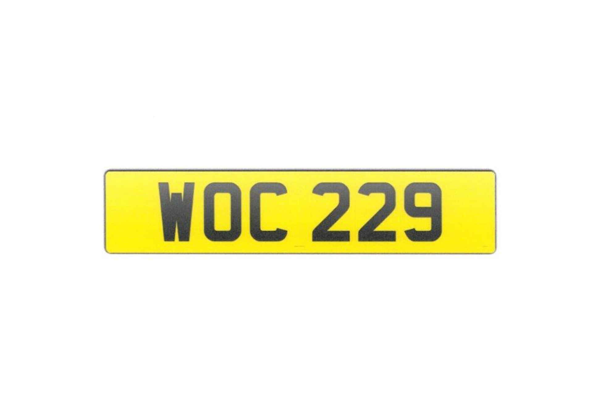 WOC 229 Registration Number on Retention Certificate