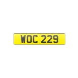 WOC 229 Registration Number on Retention Certificate