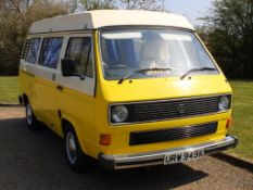 1981 VW T25 Motor Caravan