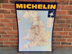 Michelin Tin Map Sign