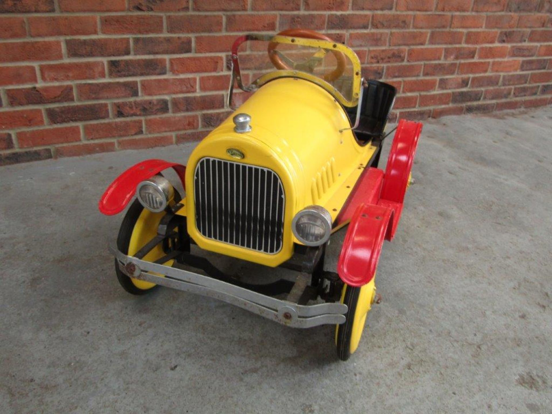 Vintage Style Childs Metal Pedal Car - Image 2 of 4