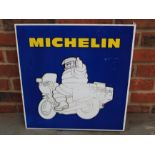 Michelin Aluminium Double Sided Flanged Sign
