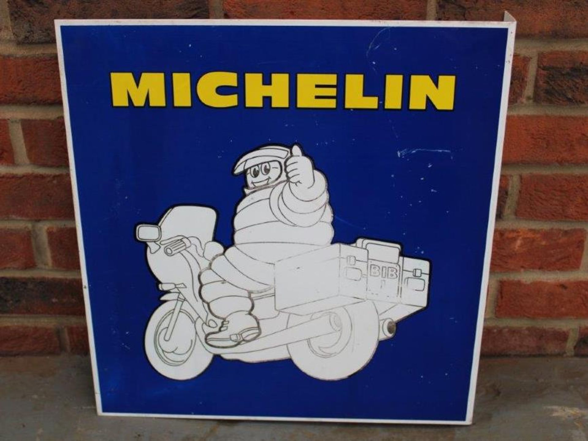 Michelin Aluminium Double Sided Flanged Sign