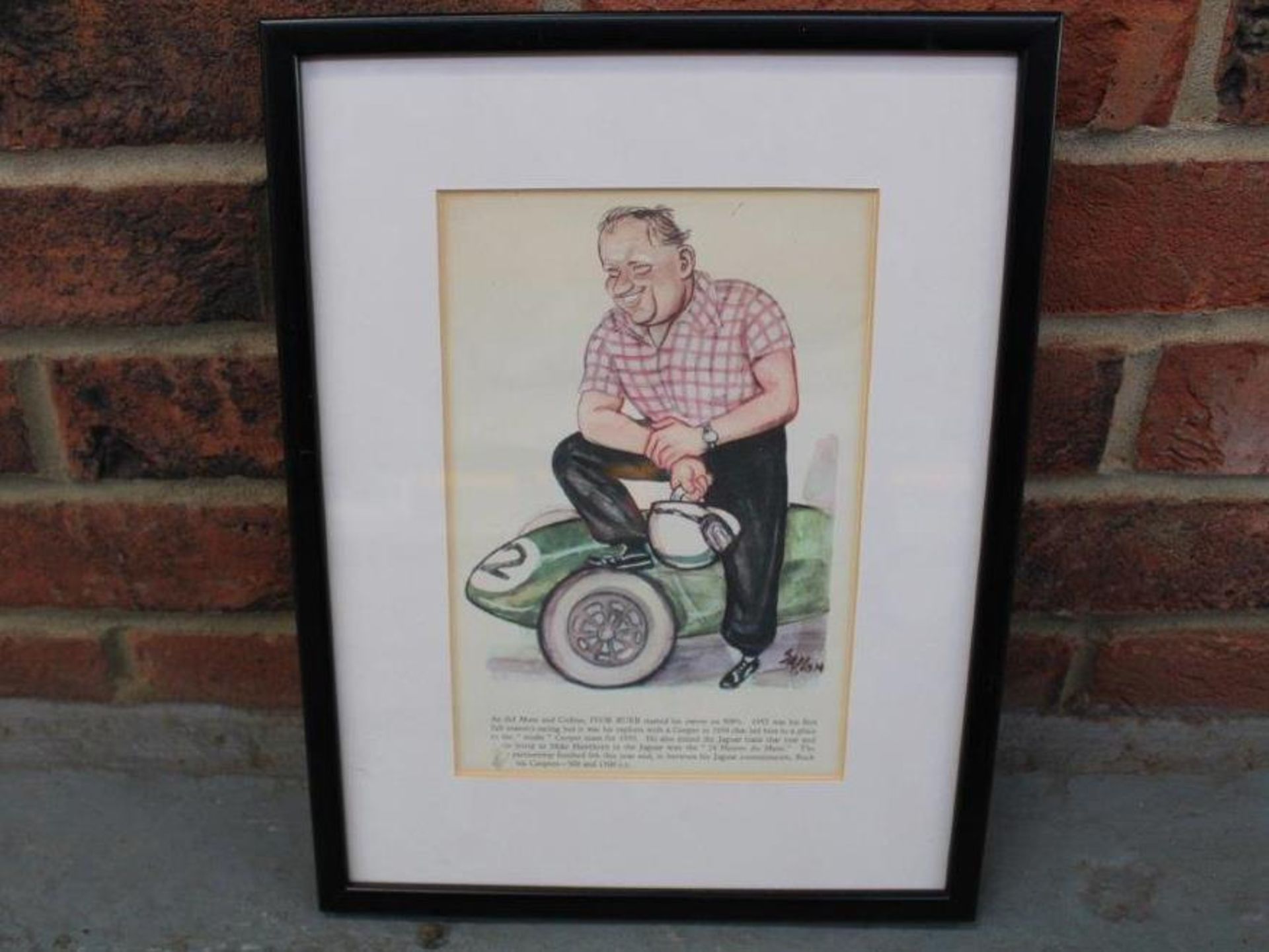 Original Framed Picture Of SD Owen By Russell Houston A Michael Turner Print And One Other - Image 3 of 4