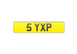 5 YXP Registration Number on Retention Certificate