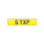 5 YXP Registration Number on Retention Certificate