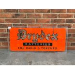 Original Drydex Batteries Hanging Perspex Sign