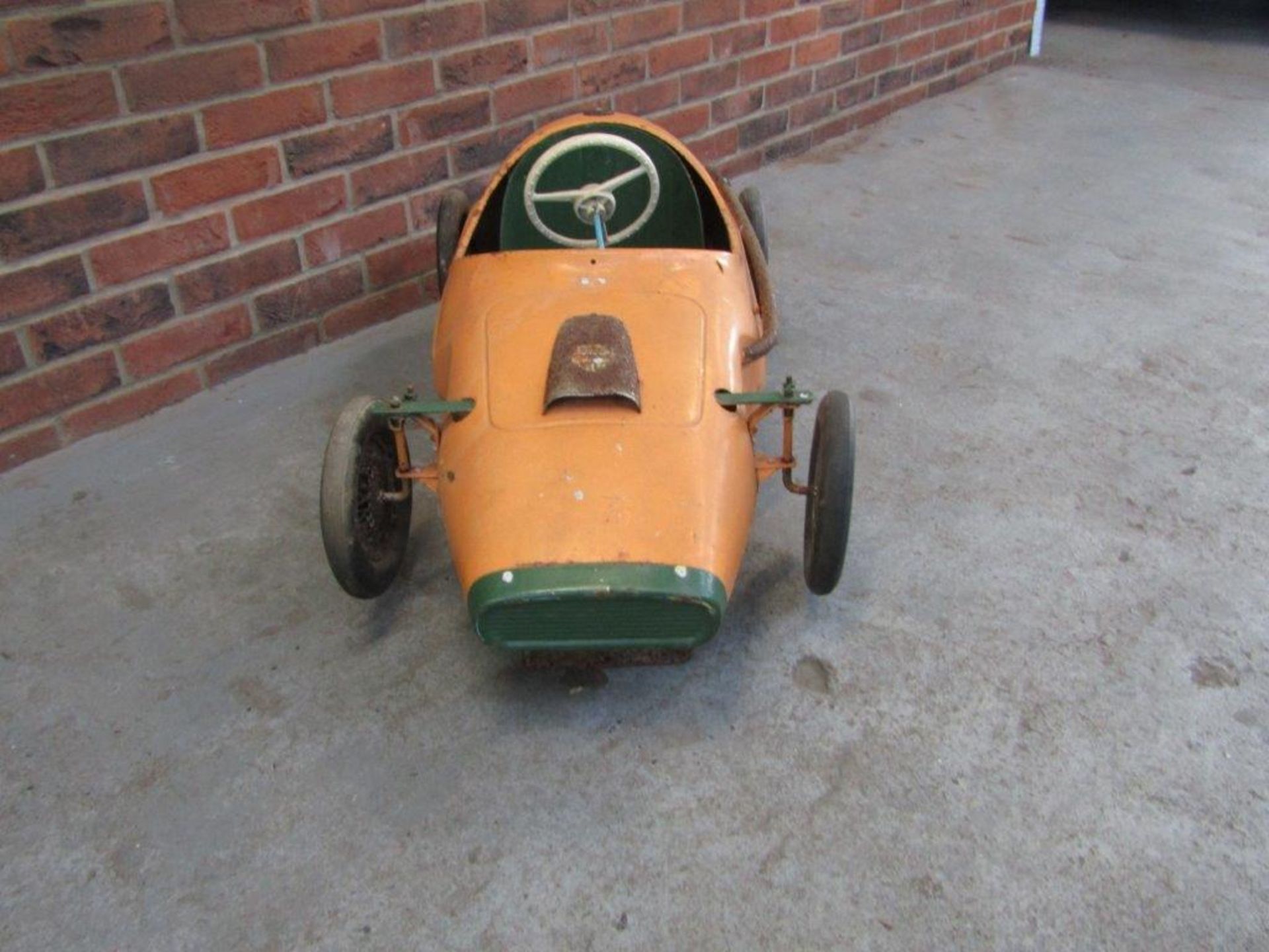 Vintage Triang Childs Racing Pedal Car - Image 2 of 5