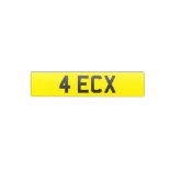 4 ECX Registration number on Retention Certificate
