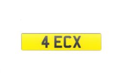 4 ECX Registration number on Retention Certificate