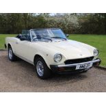 1982 Fiat 124 Sport Spider Europa LHD