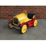 Vintage Style Childs Metal Pedal Car