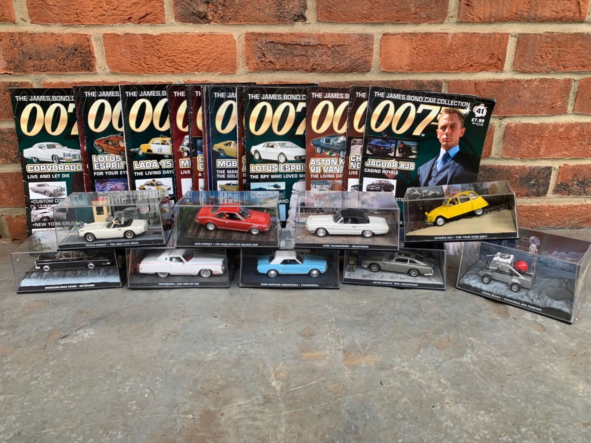 Collection Of 43 James Bond Diecast Models