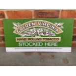 Golden Virginia Perspex Sign