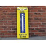 Duckhams Oils Enamel Thermometer Sign