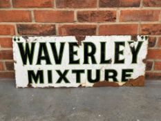 Vintage Waverley Mixture Enamel Sign