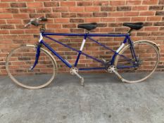 Vintage Tandem Bicycle By H Rensch Cycles Of London