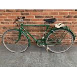 Gents Green Framed Puch Bicycle