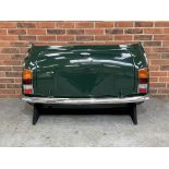 Classic Mini British Racing Green Television Cabinet