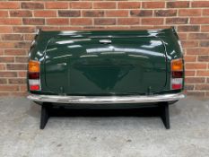 Classic Mini British Racing Green Television Cabinet