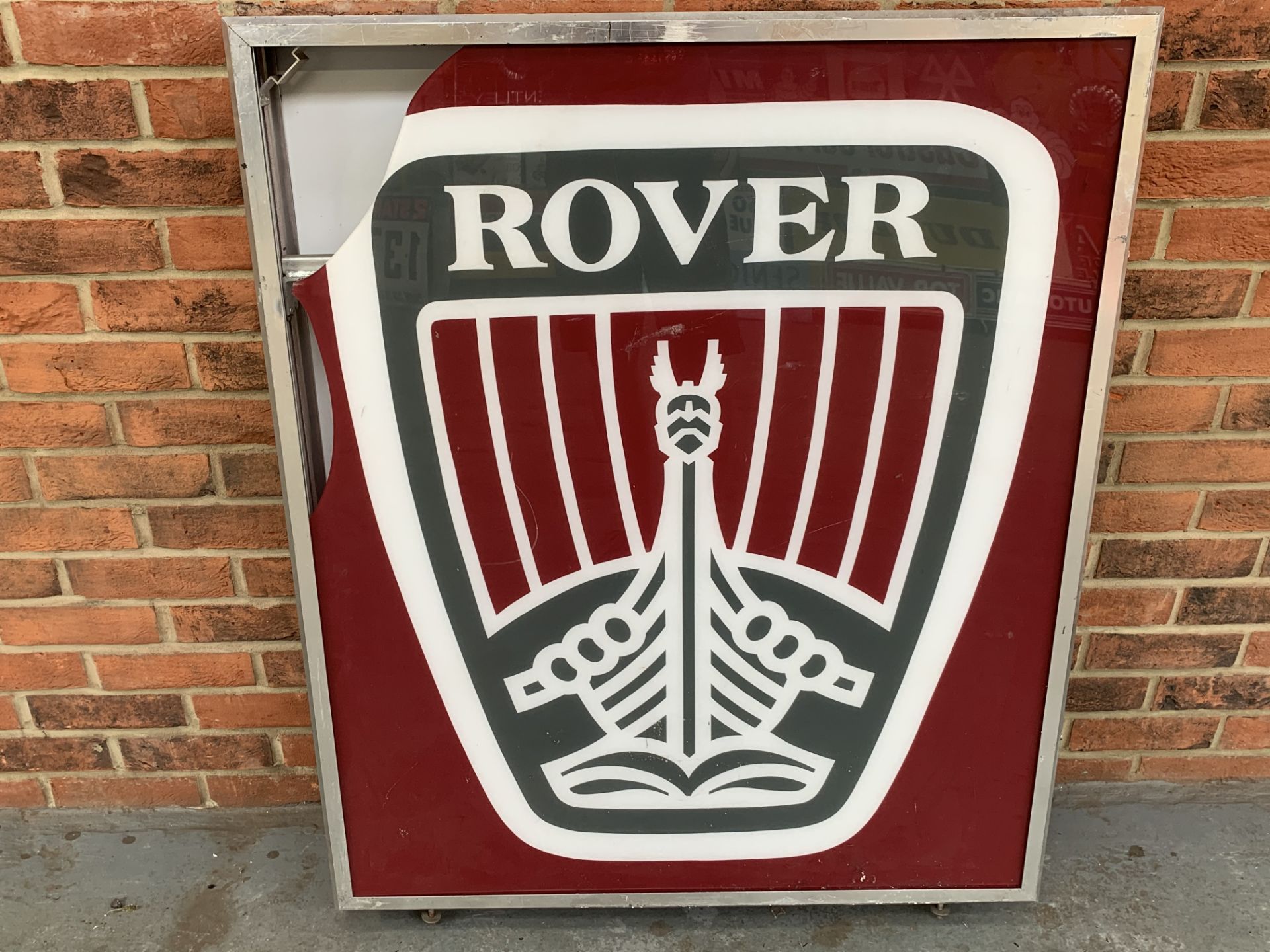 Large Rover Double Sided Illuminated Dealership Sign - Image 2 of 2