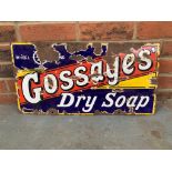Gossages Dry Soap Enamel Sign