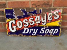 Gossages Dry Soap Enamel Sign