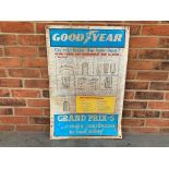 Tin Goodyear Tyre Laws Sign