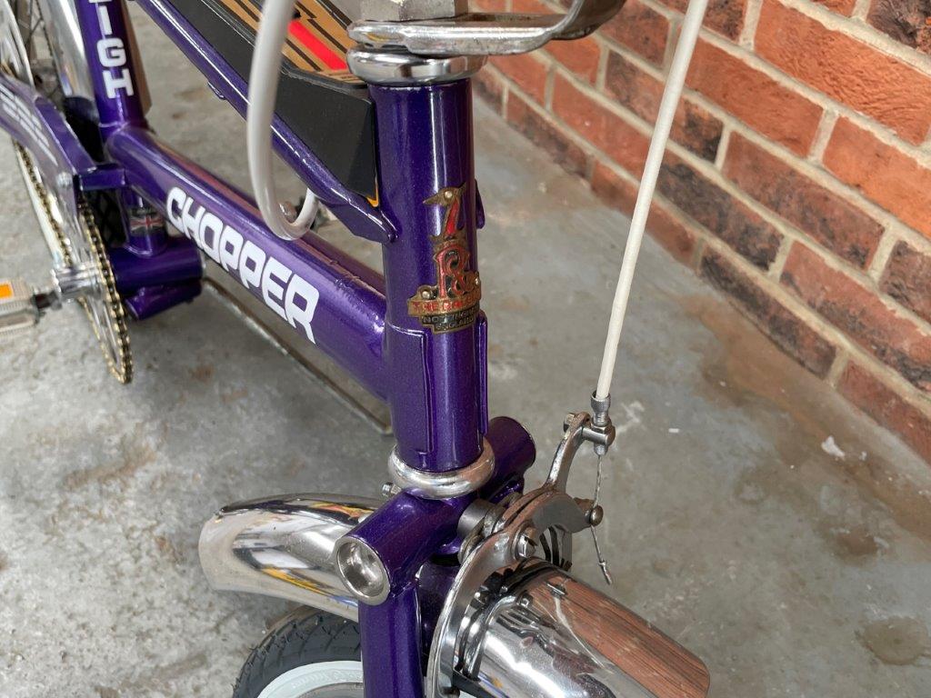 Raleigh Chopper Mk2 - Purple - Image 4 of 4