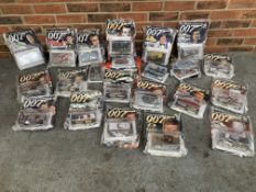 40 Boxed James Bond 007 Model Cars & Magazines