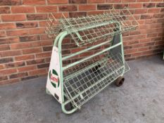 Castrol Wheeled Oil Display Stand