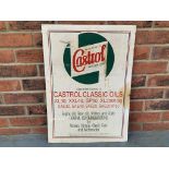 Castrol Classic Oils Carboard Sign