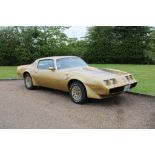 1979 Pontiac Firebird Trans Am LHD