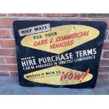 Hire Purchase Terms Display Board