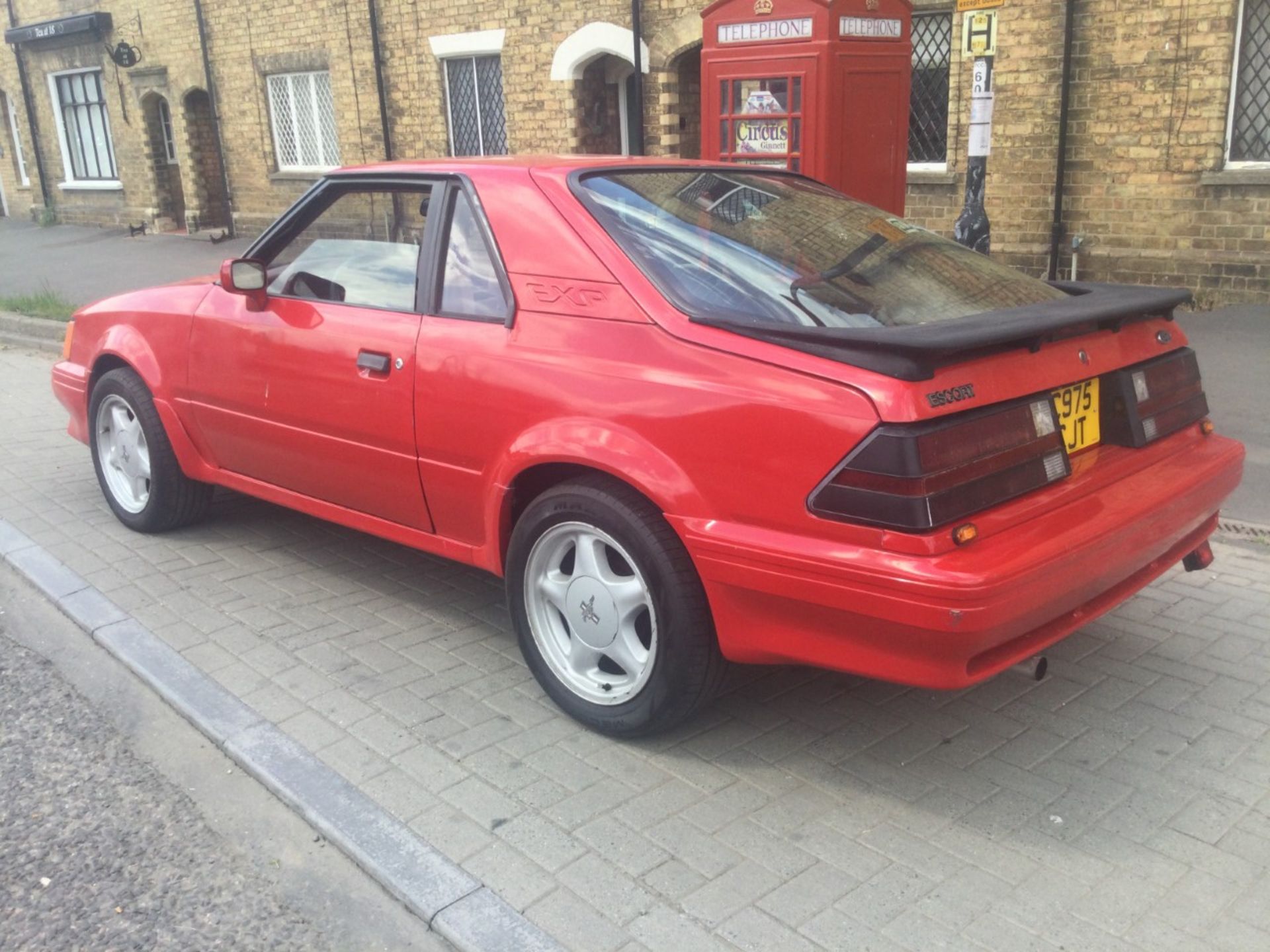 1986 Ford Escort 1.6 EXP Sports Coupe Auto LHD - Image 2 of 4