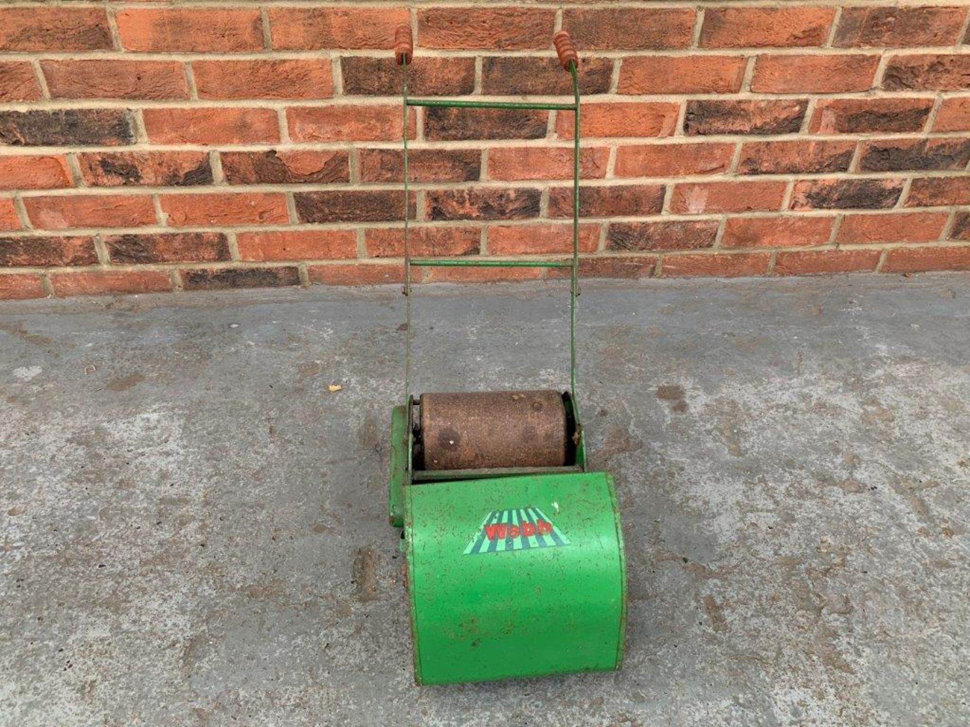 Childs Webb Tin Plate Push Mower - Image 2 of 2