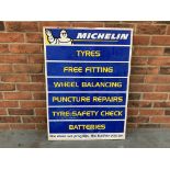 Plastic Michelin Sales Advertising Board