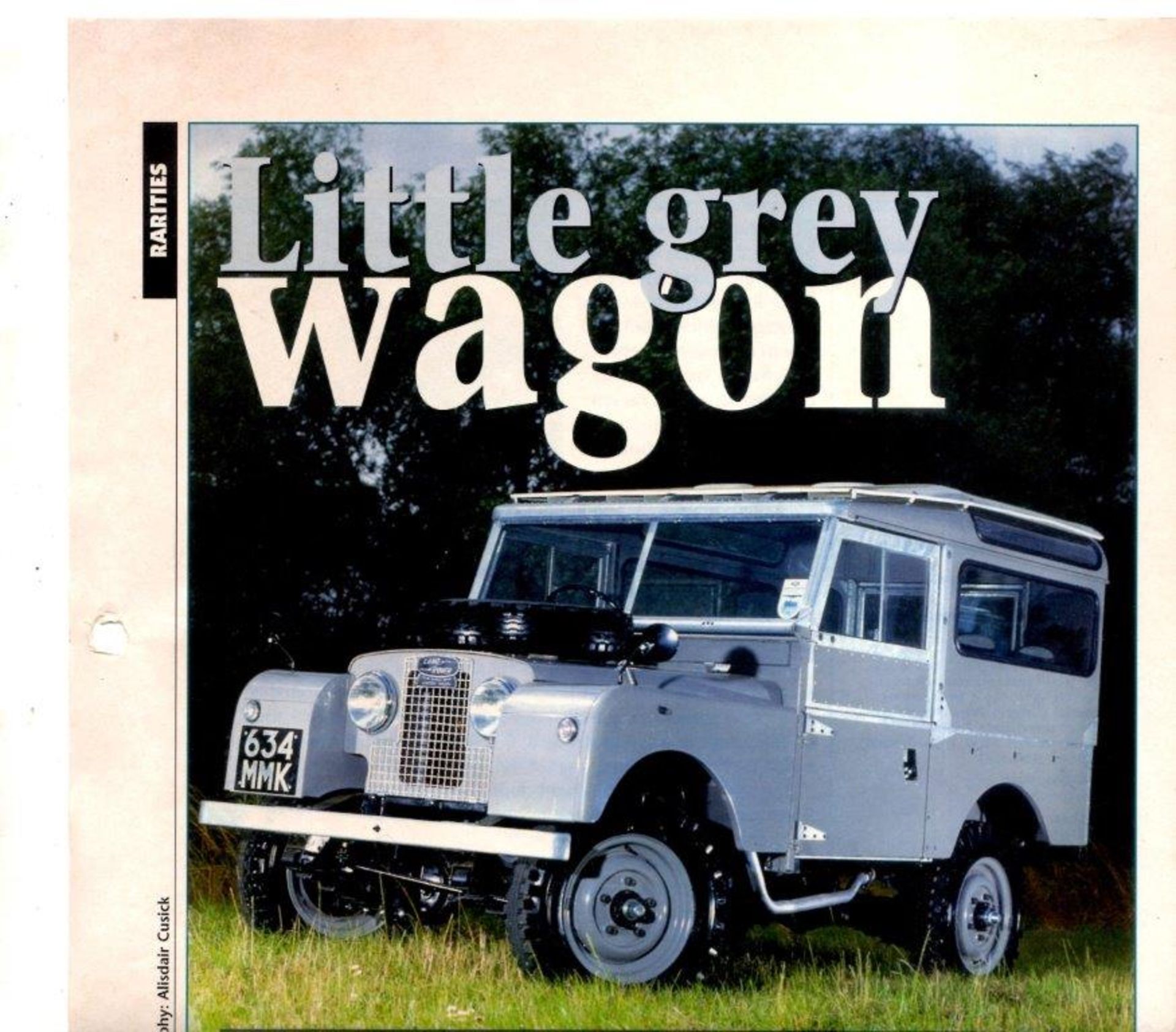 1954 Land Rover Series I 86 Station Wagon " - Image 8 of 25