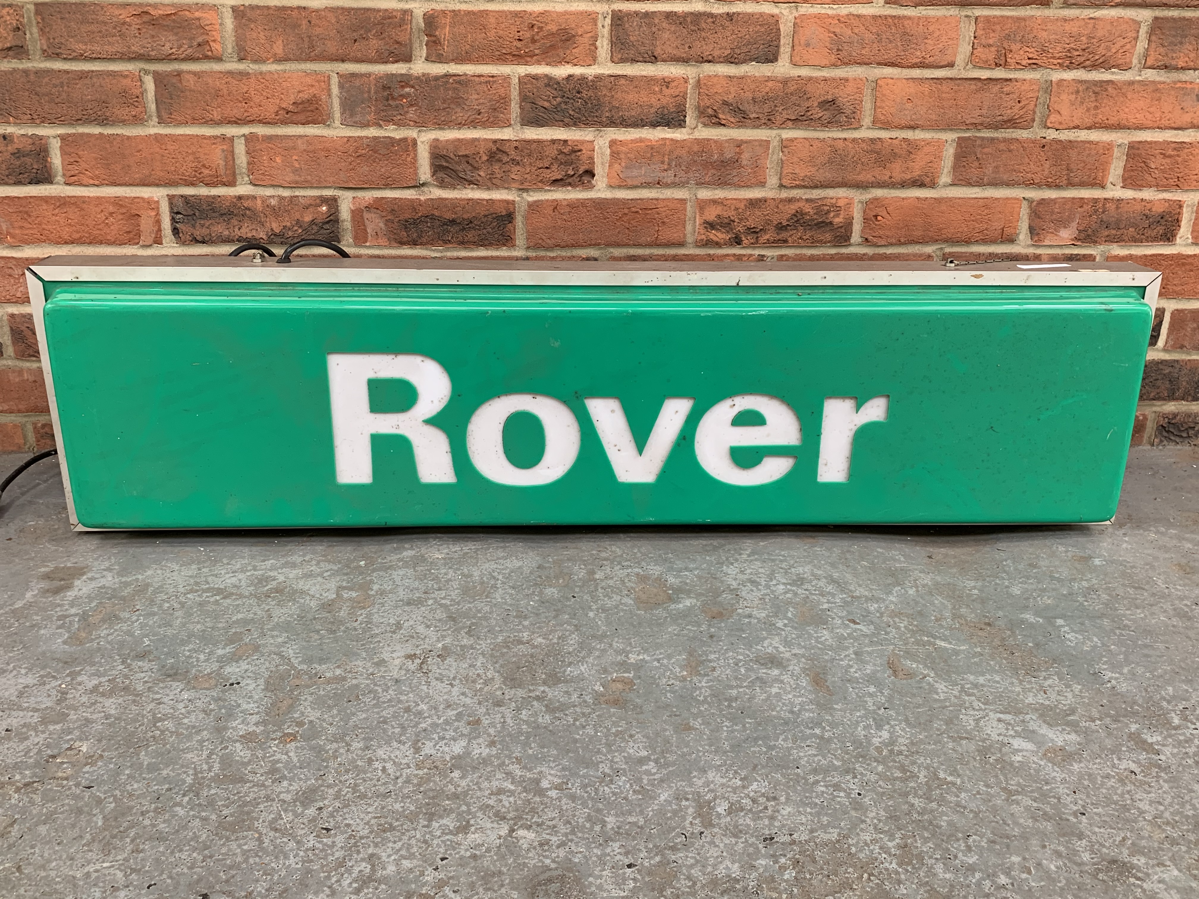 Rover Illuminated Dealership Sign