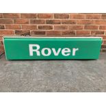 Rover Illuminated Dealership Sign