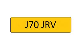 J70 JRV Registration Number On Retention Certificate