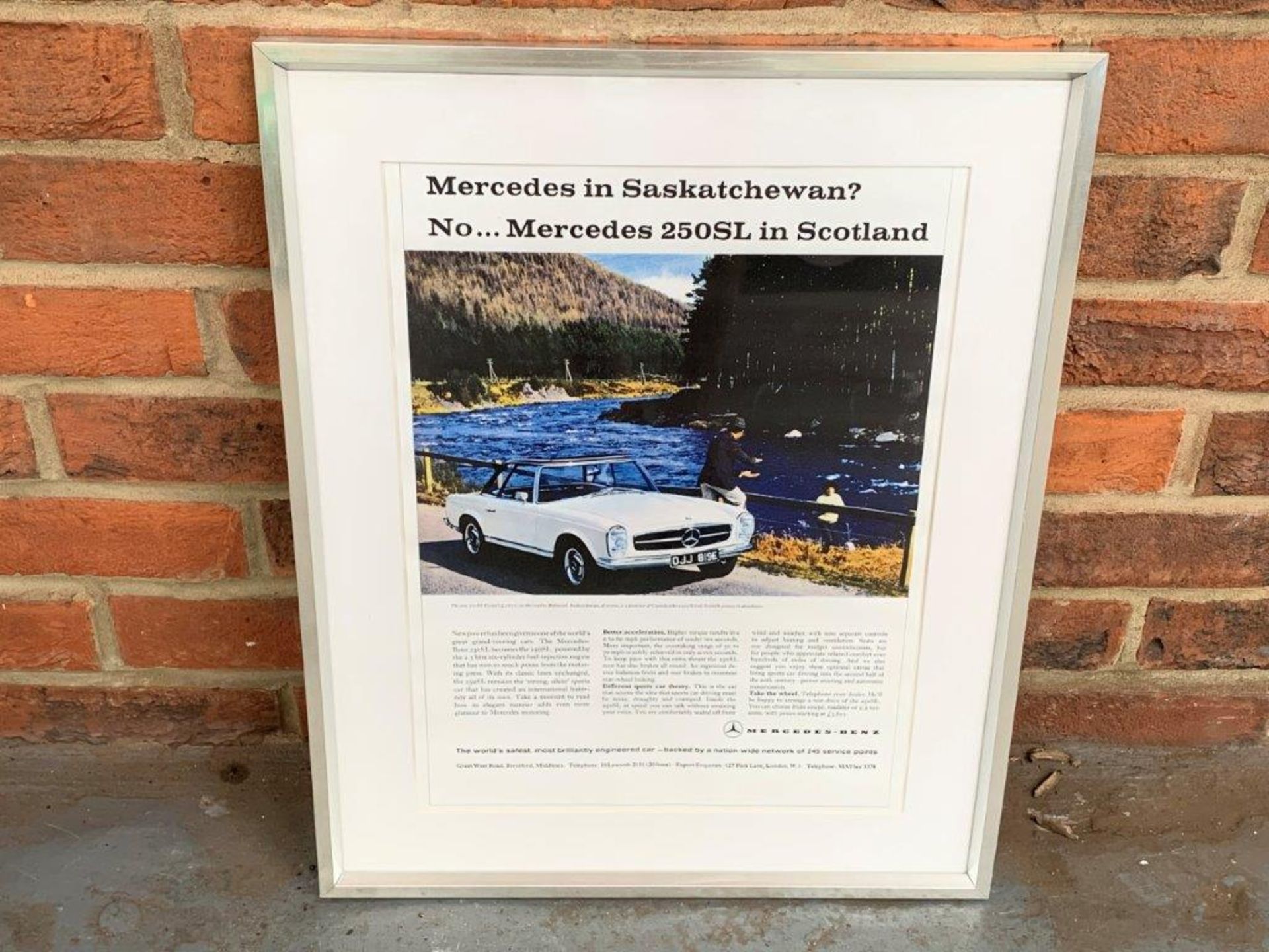 Four Framed Mercedes Prints - Image 4 of 5