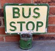 Cast Aluminium Bus Stop Post Sign