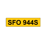 SFO 944S Registration Number On Retention Certificate